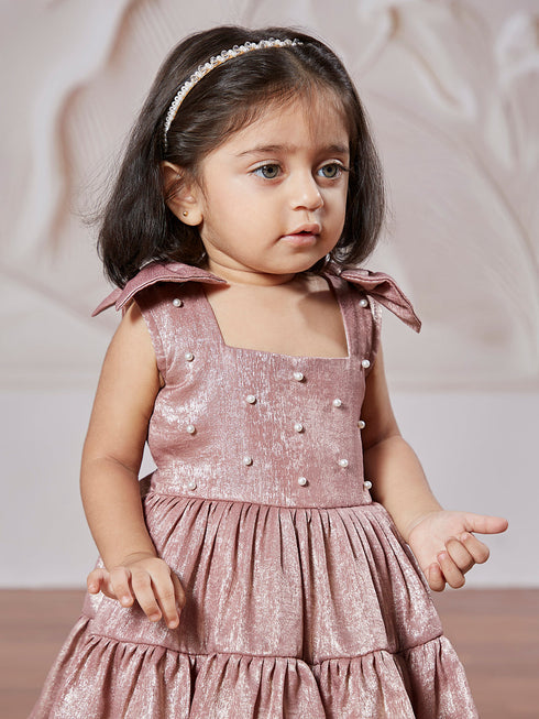 Girl's' Pink Dress